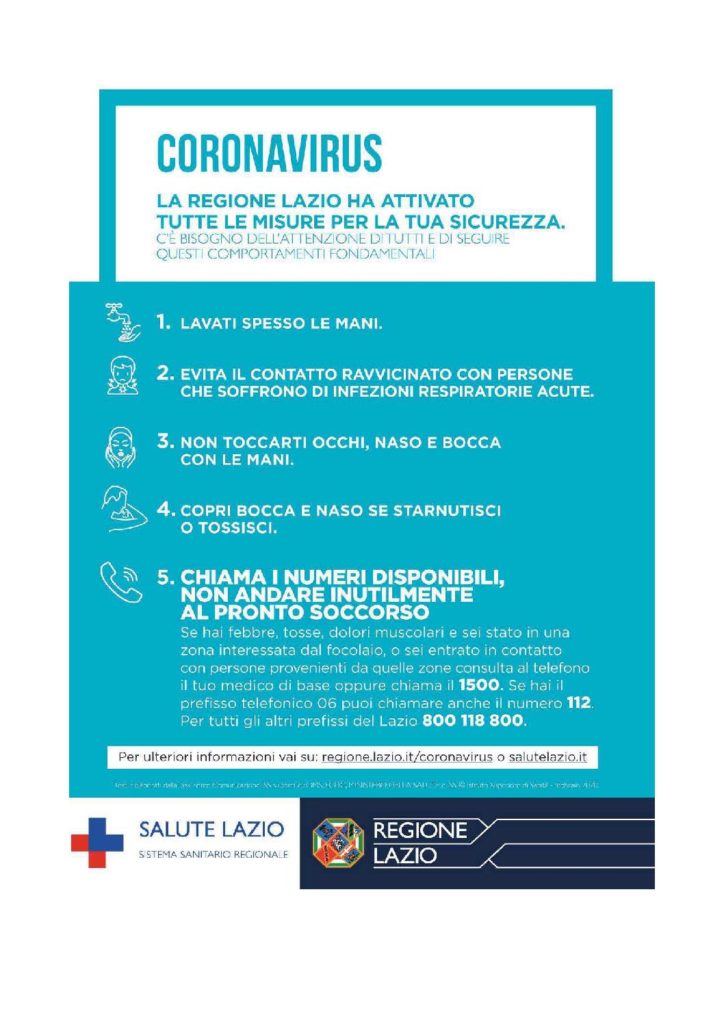 Info  Coronavirus